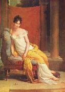 unknow artist Portrat der Madame Recamier oil painting reproduction